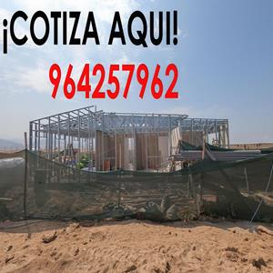 casa de campo de drywall para playa